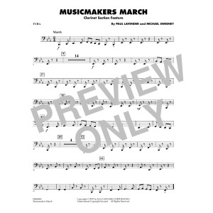 Musicmakers March (Clarinet Section Feature) - Tuba