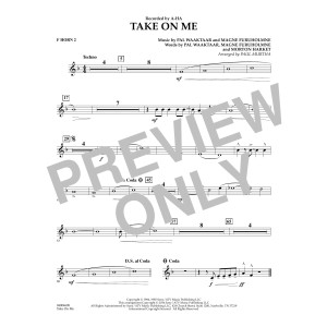 Take on Me - F Horn 2