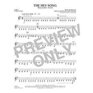 The Hey Song (Rock & Roll Part II) (Flex-Band) - Pt.5 - Bb Bass Clarinet