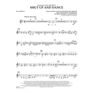 Shut Up And Dance - Bb Clarinet 2