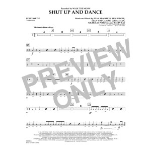 Shut Up And Dance - Percussion 2