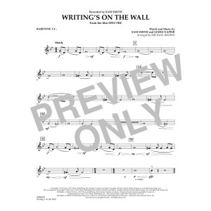 Writing's on the Wall (from Spectre) - Baritone T.C.