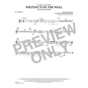 Writing's on the Wall (from Spectre) - Bb Trumpet 2
