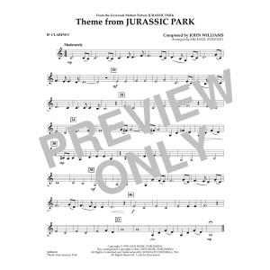 Theme from Jurassic Park - Bb Clarinet