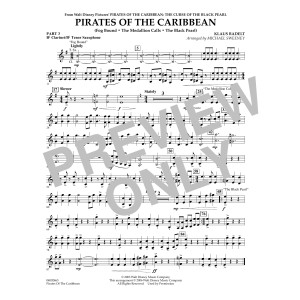 Pirates Of The Caribbean - Pt.3 - Bb Clarinet/Tenor Sax