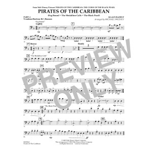 Pirates Of The Caribbean - Pt.4 - Trombone/Bar. B.C./Bsn.