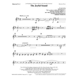 The Joyful Sound - F Horn 2, 3