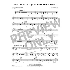Fantasy On A Japanese Folk Song - Mallet Percussion 3