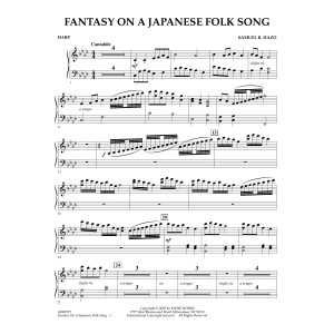Fantasy On A Japanese Folk Song - Harp