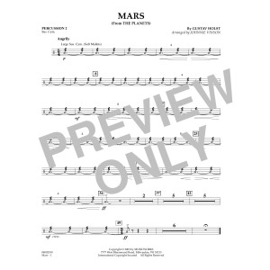 Mars (from The Planets) - Percussion 2