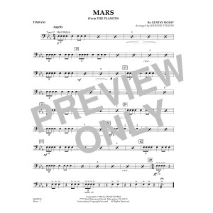 Mars (from The Planets) - Timpani