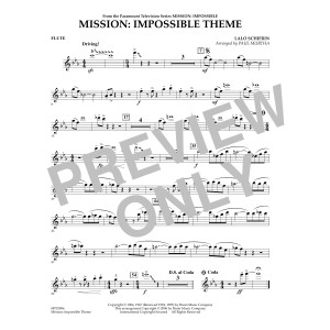 Mission: Impossible Theme - Flute