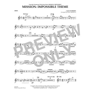 Mission: Impossible Theme - Oboe