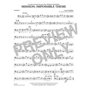 Mission: Impossible Theme - Bassoon