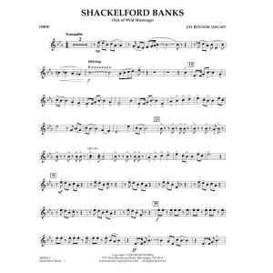 Shackelford Banks - Oboe