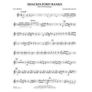 Shackelford Banks - Bb Clarinet 2