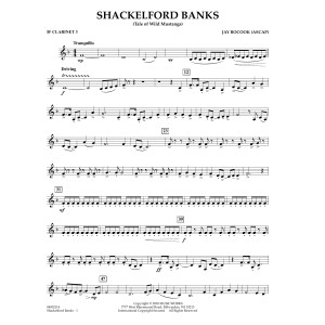 Shackelford Banks - Bb Clarinet 3