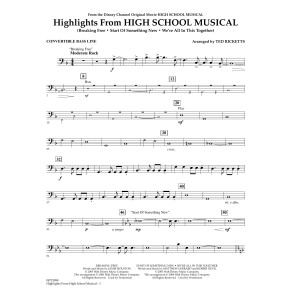 Highlights From "High School Musical" - Convertible Bass Line