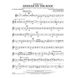 Highlights From Fiddler On The Roof - Bb Tenor Saxophone