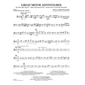Great Movie Adventures - Pt.4 - Trombone/Bar. B.C./Bsn.