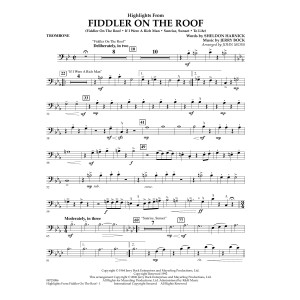 Highlights From Fiddler On The Roof - Trombone