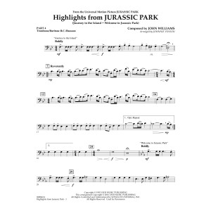 Highlights from Jurassic Park - Pt.4 - Trombone/Bar. B.C./Bsn.