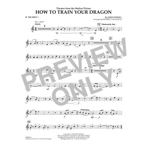 Themes from How to Train Your Dragon - Bb Trumpet 1