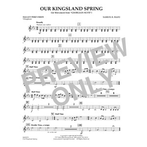 Our Kingsland Spring (Movement I of "Georgian Suite") - Mallet Percussion