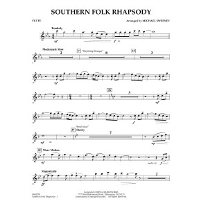 Southern Folk Rhapsody - Flute