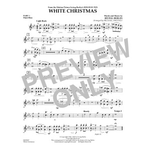 White Christmas - Pt.1 - Flute/Oboe