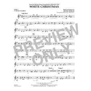 White Christmas - Pt.5 - Eb Baritone Saxophone