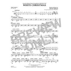 White Christmas - Percussion 1