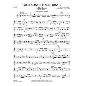 Four Songs for Strings - Violin 2