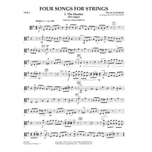 Four Songs for Strings - Viola