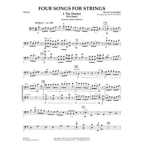 Four Songs for Strings - Cello
