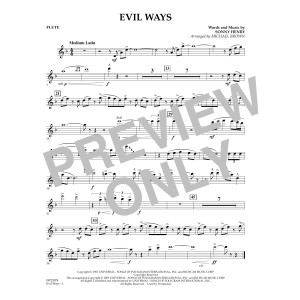 Evil Ways - Flute