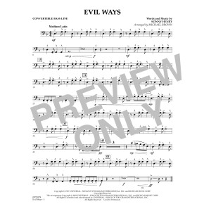 Evil Ways - Convertible Bass Line