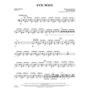 Evil Ways - Percussion 1