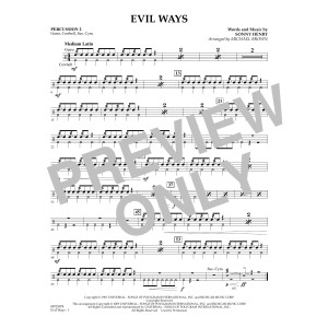 Evil Ways - Percussion 2