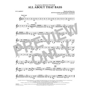 All About That Bass - Bb Clarinet