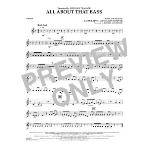 All About That Bass - F Horn
