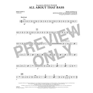 All About That Bass - Percussion 2
