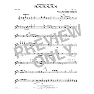 Fun, Fun, Fun - Violin 1