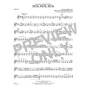 Fun, Fun, Fun - Violin 2