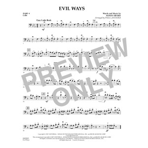 Evil Ways - Pt.4 - Cello