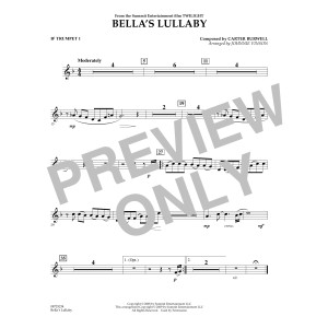 Bella's Lullaby (from Twilight) - Bb Trumpet 1
