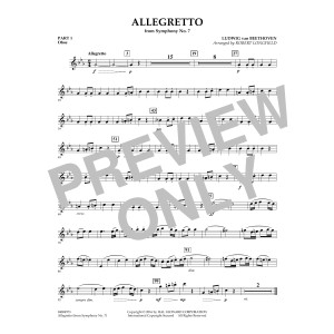 Allegretto (from Symphony No. 7) - Pt.1 - Oboe