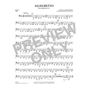 Allegretto (from Symphony No. 7) - Pt.5 - Tuba