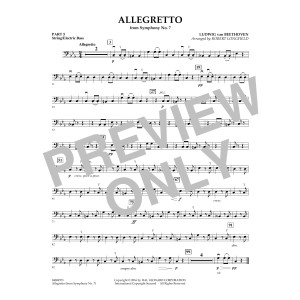 Allegretto (from Symphony No. 7) - Pt.5 - String/Electric Bass