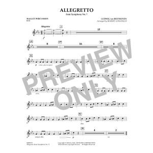Allegretto (from Symphony No. 7) - Mallet Percussion